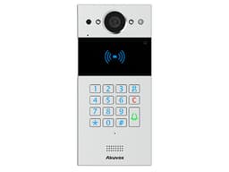 Vídeo portero SIP con teclado y lector de tarjetas Akuvox, Notificación a app, Notificación por llamada telefónica. - imagen 1