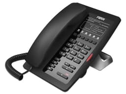 Teléfono IP para Hotelería, profesional con 6 teclas programables para servicio rápido, plantilla personalizable con PoE. - imagen 1