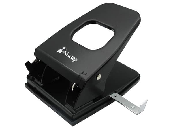 Perforadora Nextep 2 Orificios 7/8cm Ajustable 25 Hojas.