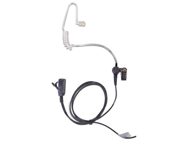 Micrófono Omnidireccional TXPRO TX-EHKAV2 con audífono de solapa, tubo acústico transparente para KENWOOD TK3230/3000/3402/3312/3360/3170,NX240/340/220/320/420 con tubo acústico de PU.