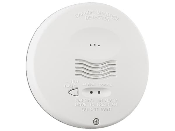 Detector de Monóxido de Carbono System Sensor, Montaje en Techo, para Panel de Detección de Incendio, Color Blanco.
