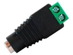 Conector de Corriente Hembra Enson ENS-FC01 Tipo Jack 3.5mm Para Cámaras CCTV, Con Bloque Polarizado. - imagen 1