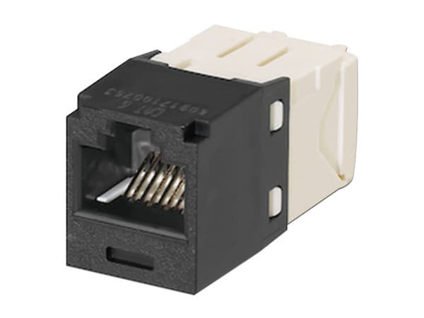 Módulo universal, Categoría 6, RJ45, 8 posiciones, 8 cables.