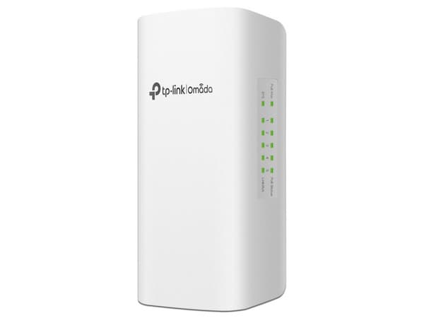 Switch Tp Link Omada SG2005P-PD de 4 Puertos 100/1000/2500/5000/1000 Mbps, 2 Puertos SFP+, 1 Puerto de Consola, Para Exteriores.