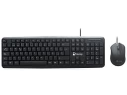 Teclado Alámbrico Nextep NE-416T, Resistente a Salpicaduras, USB, Color Negro. - imagen 1