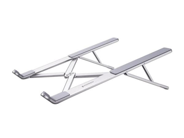 Soporte Portátil Ugreen para Laptops de hasta 17.3", Altura ajustable, Soporta hasta 5kg, Plegable. Color Plata.