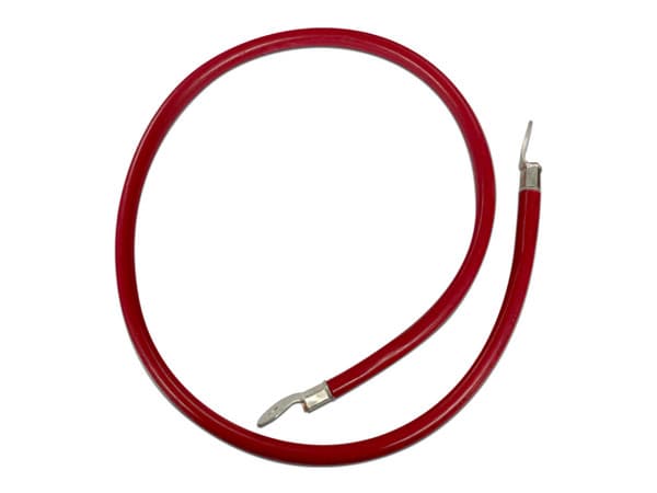 Cable para Baterías Epcom CBL-AWG2-1R, Calibre 2AWG, Terminales de ojo, 1m. Color Rojo.