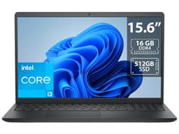 Laptop DELL 15 DC15250: Procesador Intel Core 3 100U (hasta 4.7 GHz), Memoria de 16GB DDR4, SSD de 512GB, Pantalla de 15.6" LED, Video Intel Graphics, S.O. Windows 11 Home (64 Bits), Teclado Versión en Inglés. - imagen 1