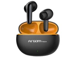 Audífonos Inalámbricos Argomtech Skeipods ARG-HS-5020BK con Estuche de Carga, Bluetooth, Resistente al Agua. - imagen 1