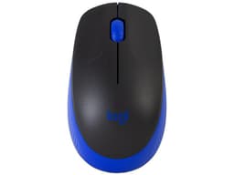 Mouse Óptico Inalámbrico Logitech M190, hasta 1000 dpi, USB. Color Azul. - imagen 2