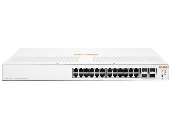 Switch Gigabit HP Aruba Instant On 1930 de 24 puertos RJ-45 10/100/1000 Mbps, 4 puertos SFP 1/10