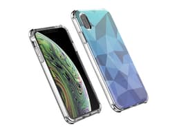 Funda Ballistic Jewel Mirage para iPhone XS Max, de Uso Rudo. Color azul. - imagen 3