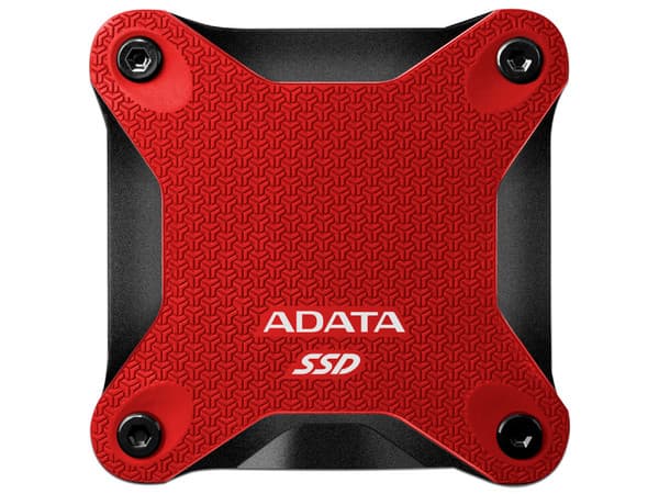 Unidad de Estado Sólido Portátil ADATA SD620-512GCRD de 512GB, USB 3.2, Color Rojo.