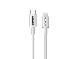 Cable Lightning ADATA, Conector Lightning(M) a USB-C(M), 1m. Color Blanco. - imagen 1