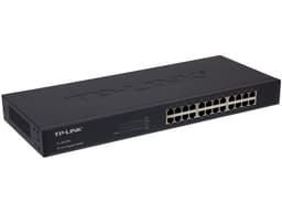 Switch TP-LINK de 24 puertos 10/100/1000Mbps, para montaje en rack. - imagen 1