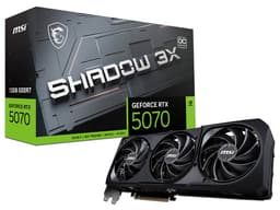 Tarjeta de Video NVIDIA GeForce RTX 5070 MSI Shadow 3X OC, 12GB GDDR7, 1xHDMI, 3xDisplayPort, PCI Express 5.0 - imagen 1