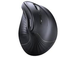 Mouse inalámbrico UGREEN en ángulo vertical, hasta 4000dpi. Color Negro. - imagen 2