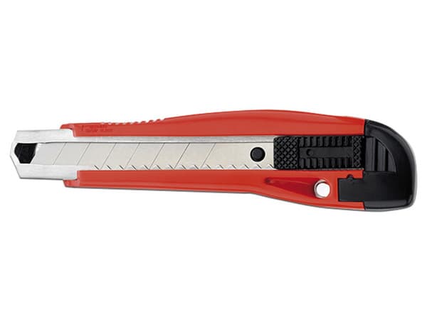 Cutter Plástico Nextep Grande Navaja 18mm Alma de Metal.