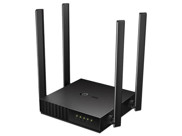Router Inalámbrico TP-Link Archer C50 V6 AC1200 de doble banda, Wireless AC (Wi-Fi 5), hasta 867Mbps.