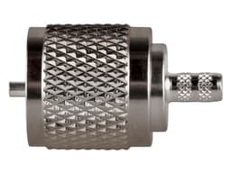 Conector RF Industries RFU-505, UHF Macho (PL-259) de Anillo Plegable para Cables RG-58/U, RG-142/U. - imagen 2