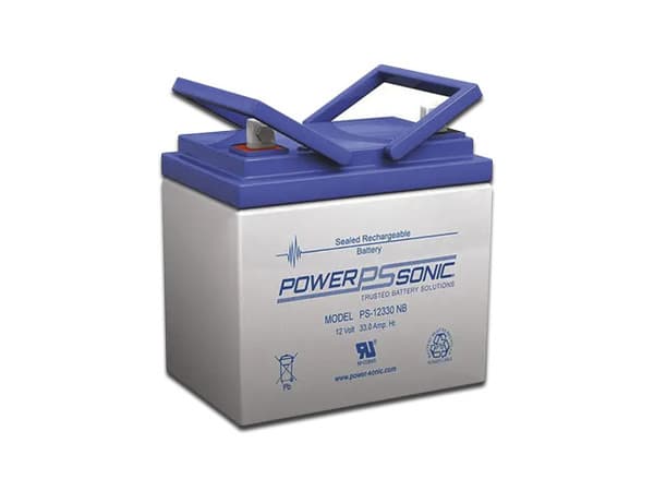 Batería de Respaldo UL de 12V, 33AH, Ideal para Sistemas Fotovoltáicos.