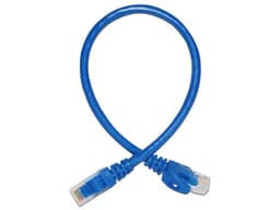Cable RJ45 Cat6 UTP Enson P6003L Longitud 0.3 m Conector RJ45(M-M), 100% cobre. Color Azul. - imagen 1