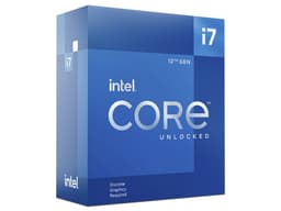 Procesador Intel Core i7-12700KF de Doceava Generación, 3.6 GHz (hasta 5.0 GHz) Socket 1700, Caché 25 MB, 12 núcleos, No incluye disipador y gráficos integrados. - imagen 1
