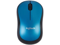 Mouse Óptico Inalámbrico Logitech M185, Hasta 1,000 dpi, USB, Color Azul/Negro. - imagen 2