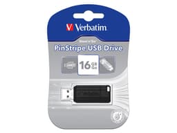 Unidad Flash USB 2.0 Verbatim de 16GB, Retráctil, Color Negro. - imagen 3