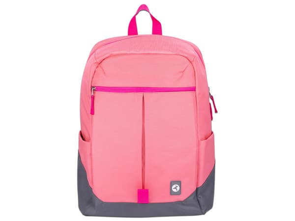 Mochila TechZone Rainbow TZLBP26-R, Soporta Laptops de hasta 16", Color Rosa.