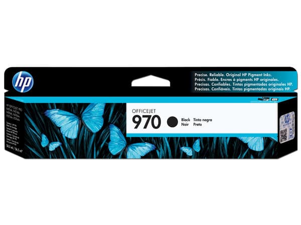 Cartucho de tinta HP 970 negra Original (CN621AM).