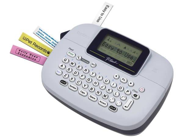 Rotuladora P-Touch Brother PT-M95, Soporta Cintas de hasta 12mm.