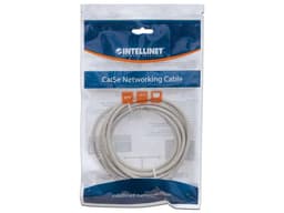 Cable de Red, Cat6, UTP (M-M), 1m, Gris. - imagen 2