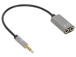 Adaptador Auxiliar en Y, de un Plug a 2 salidas 3.5 mm. - imagen 1