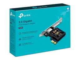 Adaptador de red TP-Link TX201 con puerto RJ-45 Gigabit / Megabit de hasta 2.5Gbps, hasta 300Mbps, PCI Express 3.0 x4. - imagen 3