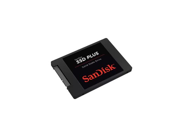 Unidad de Estado Sólido SanDisk Plus, SDSSDA-500G-G28,  500GB, 2.5", SATA III.