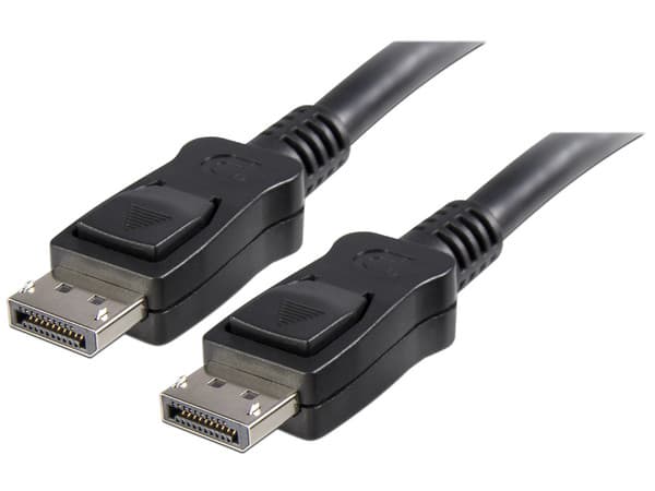 Cable de Video StarTech de DisplayPort (M) a DisplayPort (M) , con mecanismo de seguridad,  5m.