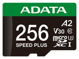 Memoria ADATA MicroSDXC UHS-I U3 de 256GB, Clase 10. - imagen 1