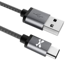 Cable USB Ghostek NRGline, USB-C a USB-A (M-M), 3m, Trenzado, Color Negro. - imagen 3