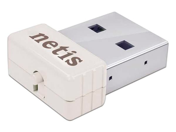 Nano Adaptador Inalámbrico USB Netis WF2120 Sample, Wireless N (Wi-Fi 4), hasta 150Mbps. Color Blanco.