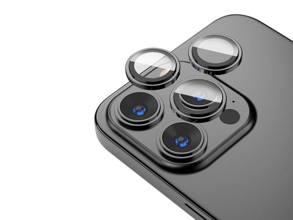 Mica Vidrio MYBAT para iPhone 14 PRO y 14 PRO MAX, Protectora de Cámara, Transparente, Vidrio Templado 9H, Nano Tecnología, Protección contra Fragmentación.