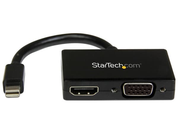 Adaptador de audio y video para Viajes MDP2HDVGA, convertidor Mini DisplayPort a HDMI o VGA.