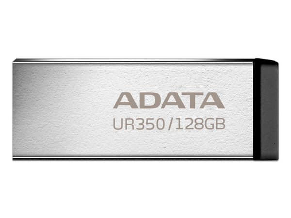 Unidad Flash USB ADATA UR350-128G-RSR/BK de 128GB.