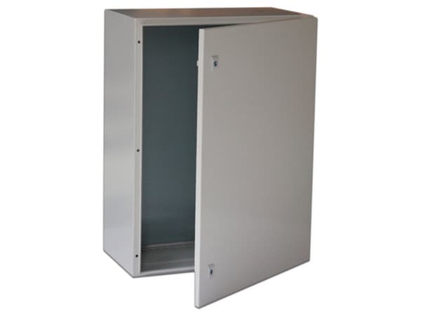 Gabinete de Acero PRECISION PST-406025-A, IP66, Uso en Intemperie con Placa Trasera Interior y Compuerta Inferior Atornillable (Incluye Chapa y Llave).