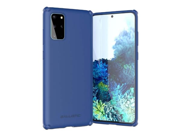 Funda protectora Ballistic Soft Jacket para Samsung Galaxy S20 Plus. Color Azul.