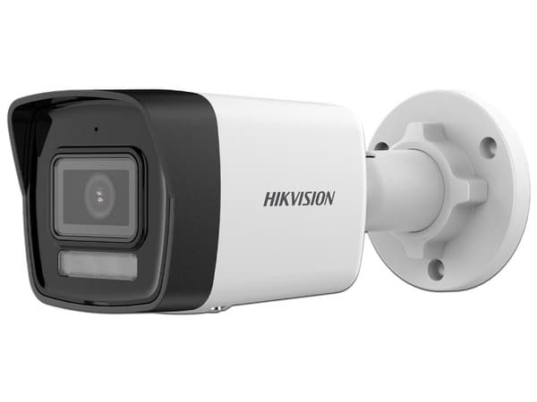 Cámara IP Tipo Bala Hikvision DS-2CD3041G2-LIUF de 4MP (2688 x 1520), Lente de 2.8mm, IR hasta 30m, IP67, Color Blanco.