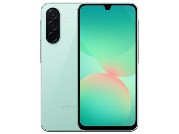 SmartPhone Samsung Galaxy A26: Procesador: Octa-Core (hasta 2.4GHz), Memoria Ram de 6GB, Almacenamiento de 128GB, Pantalla Super AMOLED de 6.7",Wi Fi. Bluetooth 5.3, Cámara Principal de 50MP,Android 14, Color Menta.