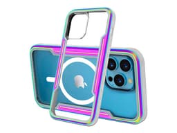 Funda protectora Tekku Metal para iPhone 15 Pro Max, Compatible con MagSafe, Tornasol. - imagen 2