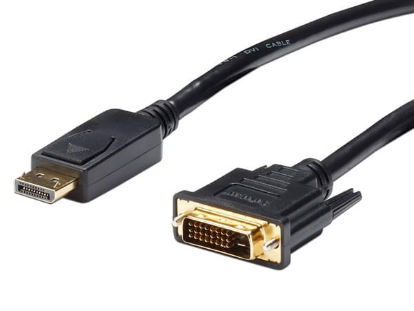 Cable de Video StarTech de DisplayPort (M) a DVI (M), 1.8m