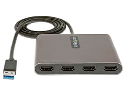 Adaptador de Video Externo USB 3.0 a 4 Puertos HDMI FHD (1920 x 1080p) - imagen 2